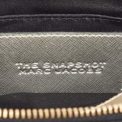 Pre Owned Marc Jacobs Gold/Silver Leather Snapshot Camera Crossbody Bag