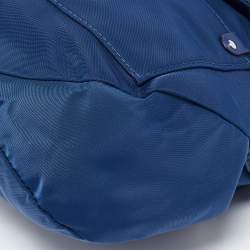 Pre Owned Marc Jacobs Blue Nylon and Leather Preppy Natasha Crossbody Bag