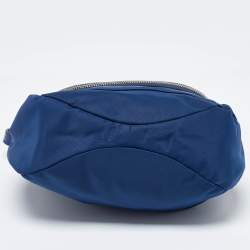 Pre Owned Marc Jacobs Blue Nylon and Leather Preppy Natasha Crossbody Bag