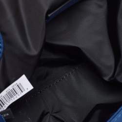 Pre Owned Marc Jacobs Blue Nylon and Leather Preppy Natasha Crossbody Bag