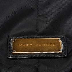 Marc Jacobs Black Nylon and Leather Tropical Chappy Bird Shopper Tote