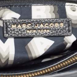 Marc Jacobs Black Leather Lock That Tote