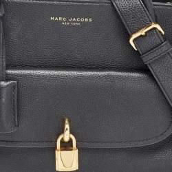 Marc Jacobs Black Leather Lock That Tote