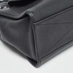 Marc Jacobs Black Leather Lock That Tote