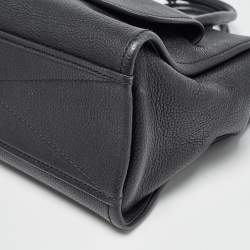 Marc Jacobs Black Leather Lock That Tote