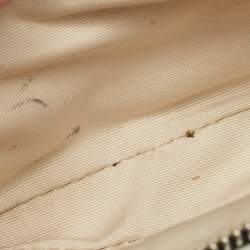 Pre Owned Marc Jacobs White Patent Leather Snapshot Crossbody Bag