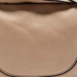 Marc Jacobs Beige Leather Small The Drifter Shoulder Bag