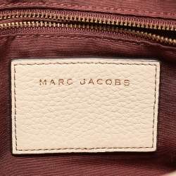 Marc Jacobs Beige Leather Small The Drifter Shoulder Bag