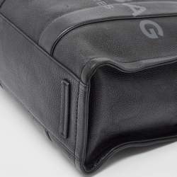 Marc Jacobs Black Leather Large The Tote Bag
