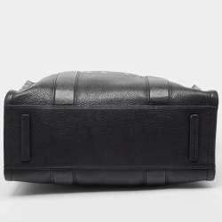 Marc Jacobs Black Leather Large The Tote Bag