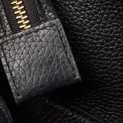 Marc Jacobs Black Leather Large The Tote Bag