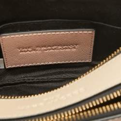 Marc Jacobs Tri Color Leather Snapshot Camera Crossbody Bag