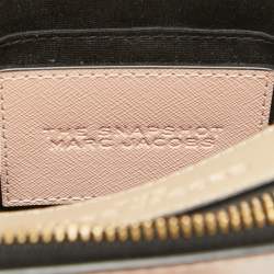 Marc Jacobs Tri Color Leather Snapshot Camera Crossbody Bag