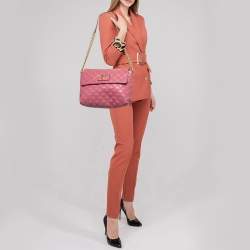 Marc Jacobs Pink Quilted Leather Day To Night Single Shoulder Bag