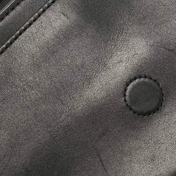 Pre Owned Marc Jacobs Black Leather Large J Marc Saddle Bag