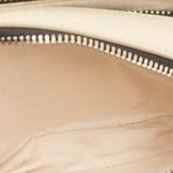 Marc Jacobs Beige Patent Leather Snapshot Camera Crossbody Bag