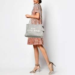 Marc Jacobs Grey Canvas Medium The Tote Bag