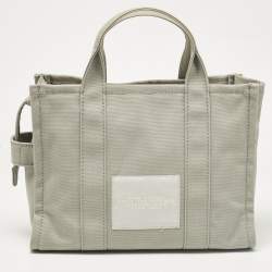 Marc Jacobs Grey Canvas Medium The Tote Bag