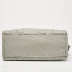 Marc Jacobs Grey Canvas Medium The Tote Bag