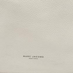 Marc Jacobs White Leather The Essential Hobo