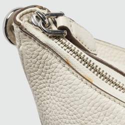 Marc Jacobs White Leather The Essential Hobo