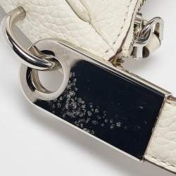 Marc Jacobs White Leather The Essential Hobo