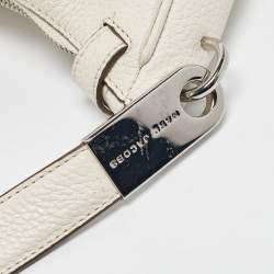 Marc Jacobs White Leather The Essential Hobo