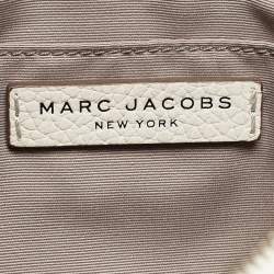 Marc Jacobs White Leather The Essential Hobo