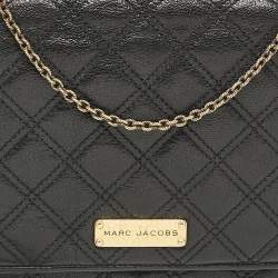 Marc Jacobs Black Quilted Leather All I One Shoulder Bag