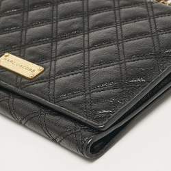 Marc Jacobs Black Quilted Leather All I One Shoulder Bag