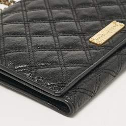 Marc Jacobs Black Quilted Leather All I One Shoulder Bag