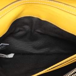 Marc Jacobs Yellow Leather Wallet On Chain