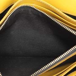 Marc Jacobs Yellow Leather Wallet On Chain