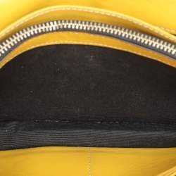Marc Jacobs Yellow Leather Wallet On Chain