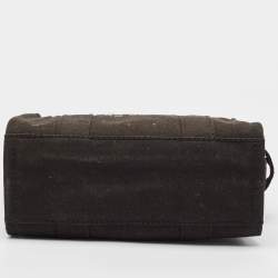 Marc Jacobs Black Canvas Small The Tote Bag
