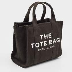 Marc Jacobs Black Canvas Small The Tote Bag