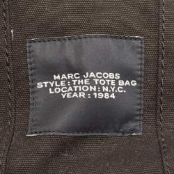 Marc Jacobs Black Canvas Small The Tote Bag