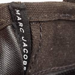 Marc Jacobs Black Canvas Small The Tote Bag
