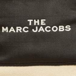 Marc Jacobs Cream Canvas Large The Tote Bag