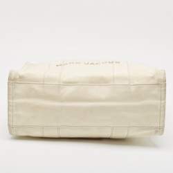 Marc Jacobs Cream Canvas Large The Tote Bag