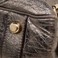 Pre Owned Marc Jacobs Gold Quilted Leather Satchel 