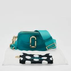 Marc Jacobs Turquoise Jelly The Snapshot Camera Crossbody Bag