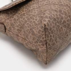 Marc Jacobs Light Brown Quilted Leather Flap Chain Shoulder Bag