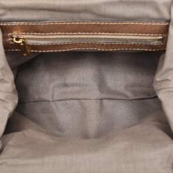 Pre Owned Marc Jacobs Rose Gold Leather Stam Shoulder Bag