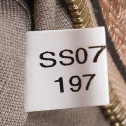 Pre Owned Marc Jacobs Rose Gold Leather Stam Shoulder Bag