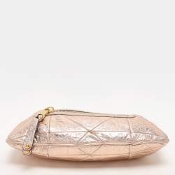 Pre Owned Marc Jacobs Rose Gold Leather Stam Shoulder Bag