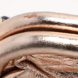 Pre Owned Marc Jacobs Rose Gold Leather Stam Shoulder Bag