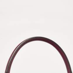 Marc Jacobs Purple Quilted Leather Stam Satchel