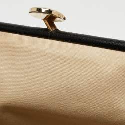 Marc Jacobs Black Quilted Leather Stam Satchel
