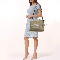 Marc Jacobs Beige Canvas Medium The Tote Bag